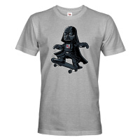 Pánské tričko Darth Vader Skateboard  - tričko pro milovníky humoru a filmů