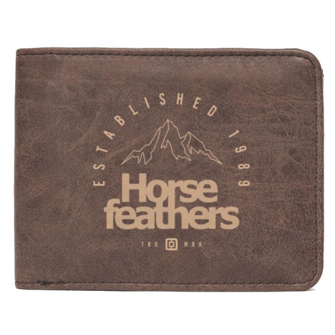 Pánská peněženka Horsefeathers Gord - hnědá