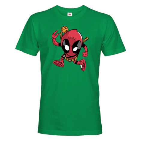 Pánské tričko Deadpool basketbal- tričko pro milovníky humoru a filmů BezvaTriko