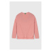 Dětský vlněný svetr United Colors of Benetton růžová barva