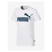 ESS Logo Tee B Puma White-Surf the web