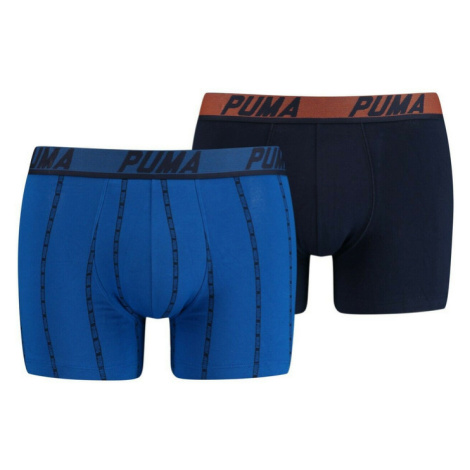 2PACK pánské boxerky Puma modré (601003001 001)