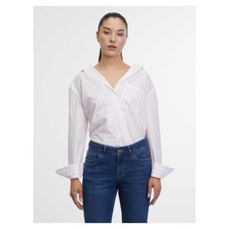 Orsay Světle růžová dámská košile - Dámské