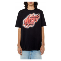 Tričko diesel t-just-e43 t-shirt černá