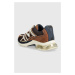 Sneakers boty Michael Kors Kit hnědá barva, 42F3KIFS2D