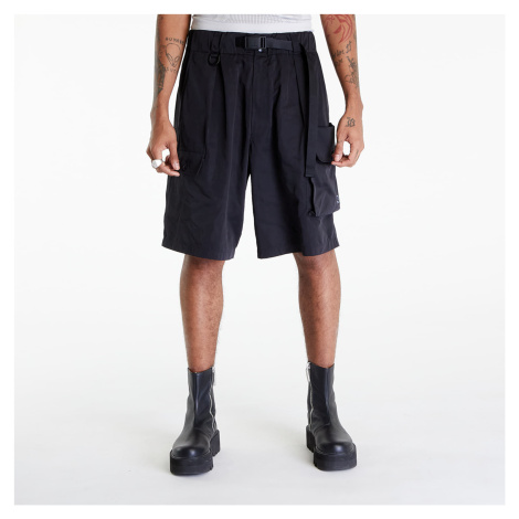 Y-3 Nylon Twill Shorts Black