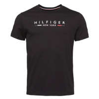 Tommy Hilfiger HILFIGER NEW YORK TEE Pánské triko, černá, velikost