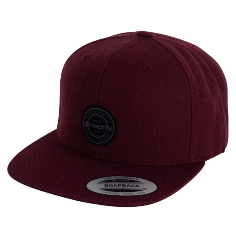 Kšiltovka Meatfly Hornet Snapback, černá Round/Maroon