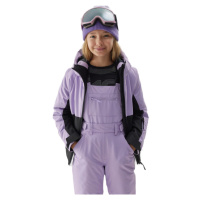 4F JUNIOR-TECHNICAL JACKET-JAW23TTJAF292-52S-LIGHT VIOLET Fialová