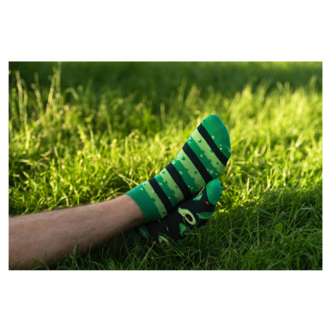 Avokádové ponožky 035-A020 Tmavě zelené Tmavě zelené More