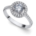 Oliver Weber Elegantní stříbrný prsten Sunshine 63268R 57 mm