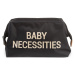 Childhome Baby Necessities Black Gold toaletní taška Black Gold