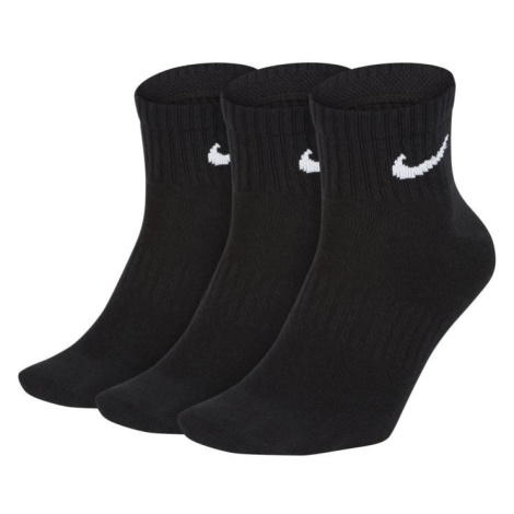 Pánské lehké ponožky Everyday Ankle 3Pak M SX7677-010 - Nike