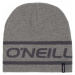 O'Neill BM REVERSIBLE LOGO BEANIE Pánská oboustranná čepice, šedá, velikost
