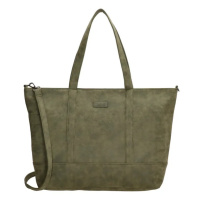 Beagles Zelená elegantní shopper kabelka „Dominant“
