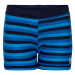 COLOR KIDS-Swim trunks AOP-cyan blue Modrá