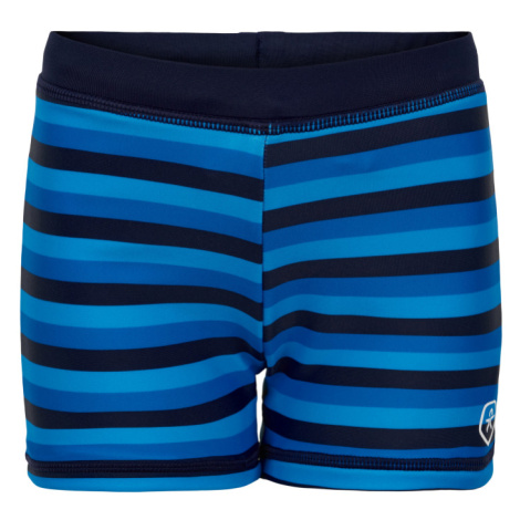 COLOR KIDS-Swim trunks AOP-cyan blue Modrá