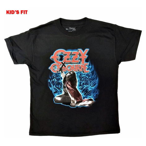 Ozzy Osbourne tričko, Blizzard Of Ozz Black, dětské RockOff