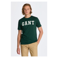 TRIČKO GANT MD. GANT SS T-SHIRT zelená