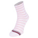 Tommy Hilfiger WOMEN SHORT SOCK 2P PREPPY Dámské ponožky, růžová, velikost