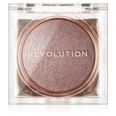 Makeup Revolution Beam Bright kompaktní pudrový rozjasňovač odstín Rose Lustre 2,45 g