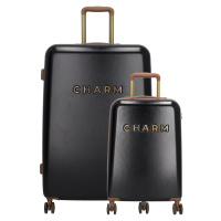 Charm London sada cestovních kufrů ABS 22054- černá - 94 / 33L