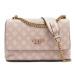 GUESS Fynna Convertible Crossbody Bag Růžová