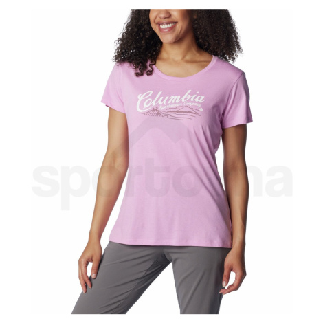 Columbia Daisy Days™ SS Graphic Tee W 1934592562 - cosmos heather simply scripted