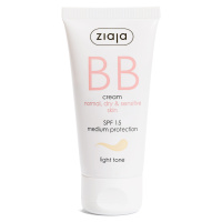 Ziaja BB krém pro normální, suchou a citlivou pleť SPF 15 Light Tone (BB Cream) 50 ml