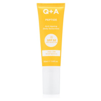 Q+A Peptide ochranný krém na obličej SPF 50 50 ml