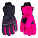 Yoclub Dámské zimní lyžařské rukavice REN-0321K-A150 Black