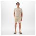 Šortky GAP Linen Fixed Waist Short Oatmeal