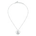 Morellato Romantický ocelový náhrdelník Srdce s krystaly Dolcevita SAUA03