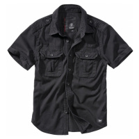 Brandit Košile Vintage Shirt Shortsleeve 1/2 černá