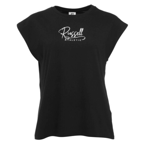 Russell Athletic MAYA Dámské tričko, černá, velikost