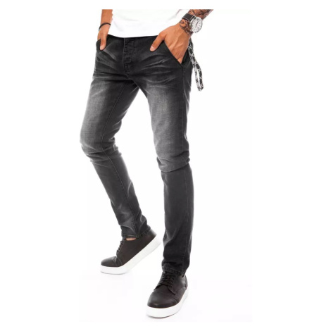 Černé pánské džíny slim fit UX3805 DStreet