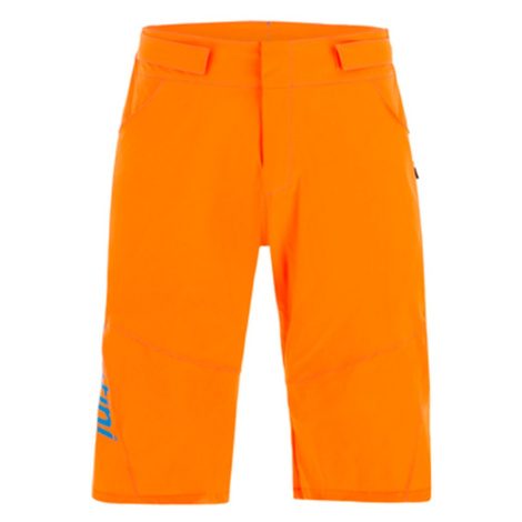 SANTINI Cyklistické kalhoty krátké bez laclu - SELVA MTB - oranžová