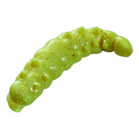 Berkley Vosí larva Powerbait Honey Worm 2,5cm - 55ks - Yellow+Scale