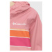 Kojenecký overal Columbia Critter Jitters II Rain Suit růžová barva