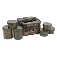 Fox pouzdro camolite 6 pot hookbait case