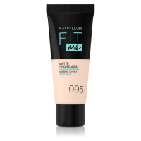 Maybelline Fit Me! Matte+Poreless matující make-up pro normální a mastnou pleť odstín 95 Fair Po