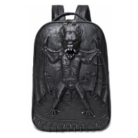 Gothic batoh s 3D ďáblem