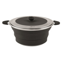 Hrnec s poklicí Outwell Collaps 2.5L Midnight Black