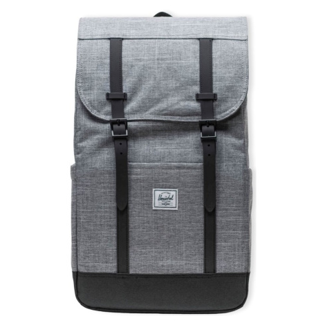 Herschel Retreat Backpack - Raven Crosshatch Šedá