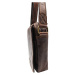 Sendi Design Pánská kožená taška přes rameno Ron hnědá