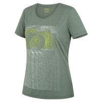 Husky Tash L, zelená Dámské funkční triko
