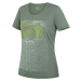 Husky Tash L, zelená Dámské funkční triko