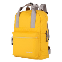 Travelite Basics Canvas Backpack Yellow