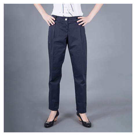 Značkové dámské kalhoty Armani Jeans modré