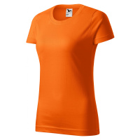 Dámské triko jednoduché, oranžová